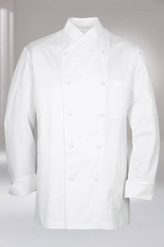 Nanxson Herren Kochjacke Bauwolle Atmunngsaktiv Küche Uniform Arbeitskleidung CFM0028 