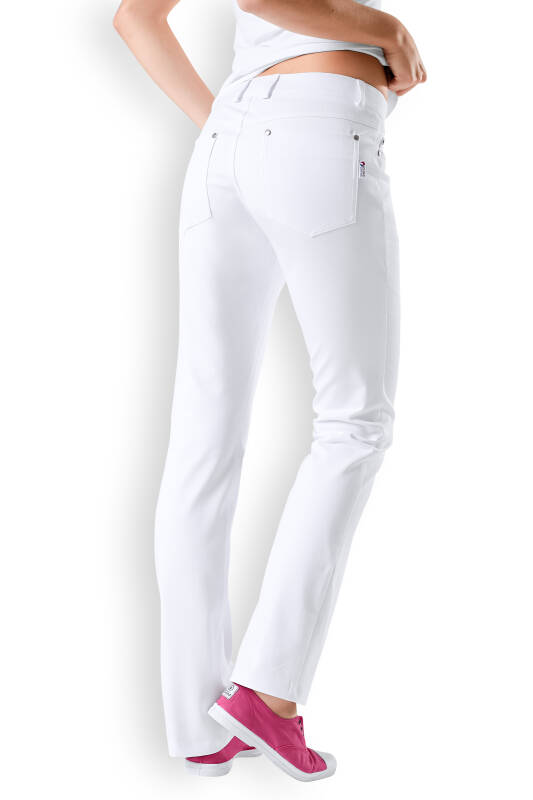 Damenhose SLIGHT FIT Weiß Jeans Stretch