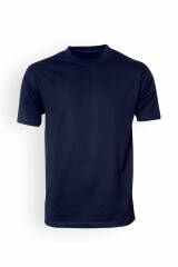 Shirt heren geschikt voor industrieel wassen volgens EN ISO 15797 - 1/2 mouw nacht blauw