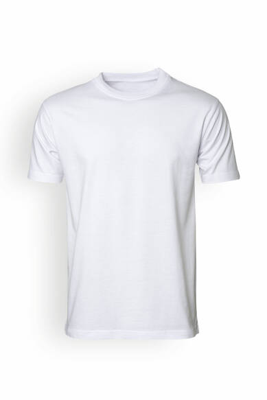 Shirt Herren Industriewäsche geeignet nach EN ISO 15797 - 1/2 Arm weiss