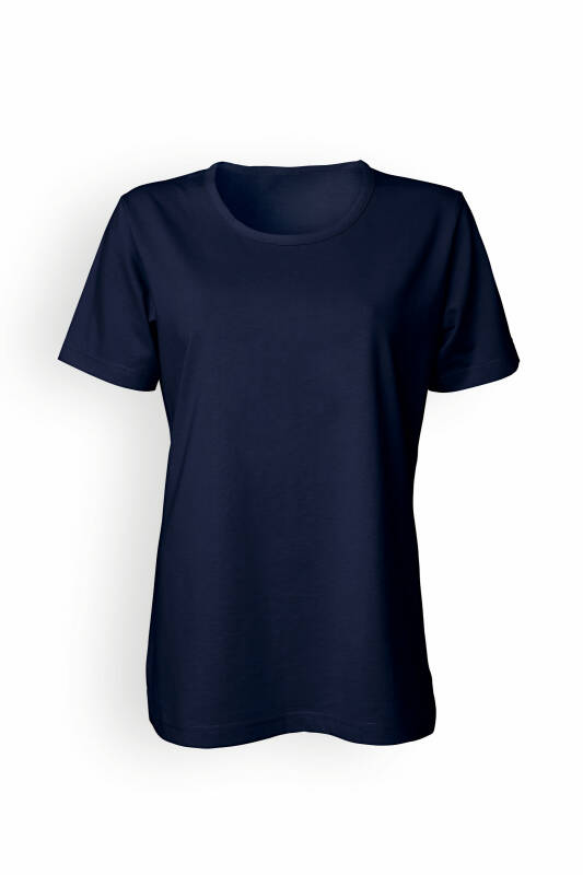 Shirt für Damen Rundhals Nachtblau