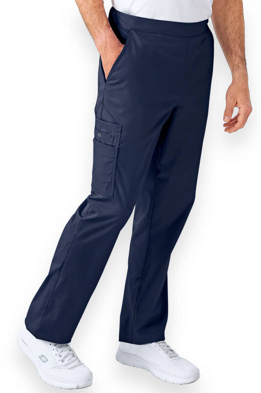 CLINIC WASH Pantalon mixte - Poche sur la jambe navy