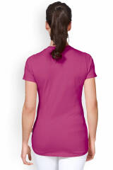CORE T-shirt Femme - Encolure ronde berry