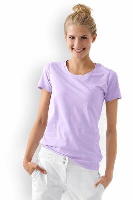 Longshirt Damen Lavendel 1/2-Arm