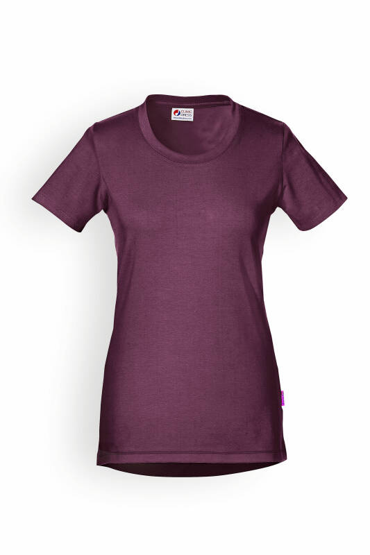 CORE T-shirt Femme - Encolure ronde prune