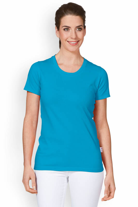 CORE shirt dames - ronde hals turquoise