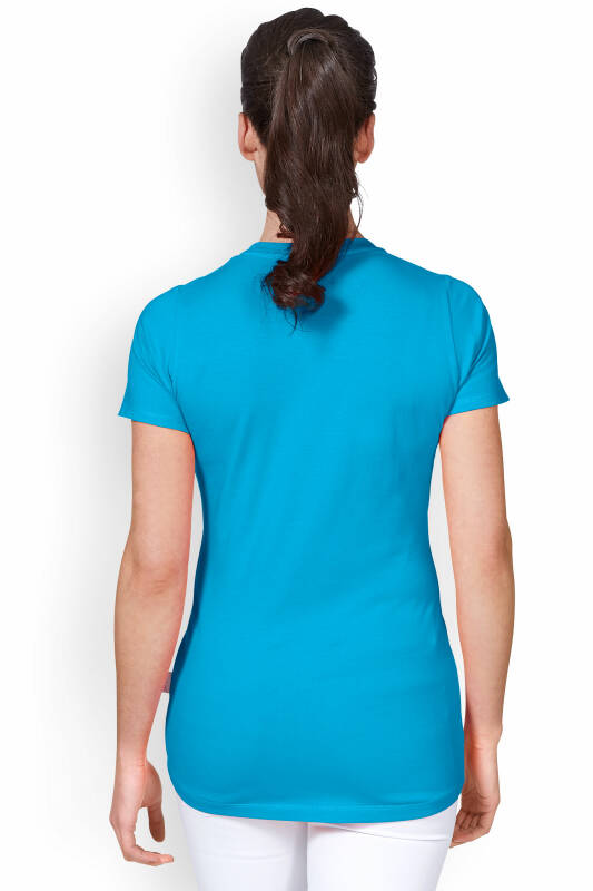 CORE T-shirt Femme - Encolure ronde turquoise
