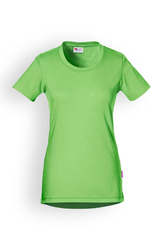 CD ONE Shirt Damen - Rundhals apfelgrün