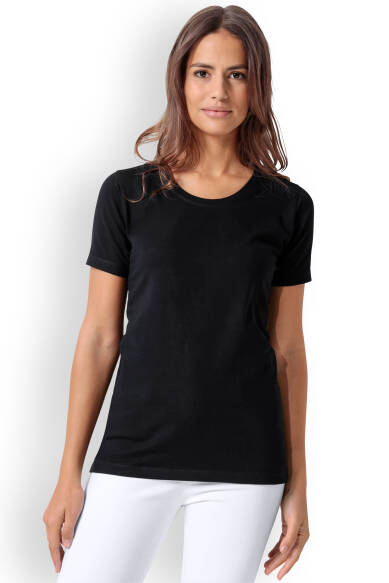 CORE T-shirt Femme - Encolure ronde noir