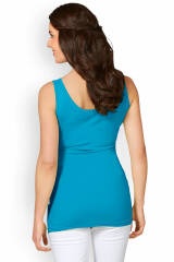 CORE Top Femme - Encolure ronde turquoise