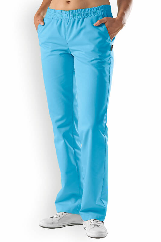 JUST STRONG Broek dames - elastische boordturquoise