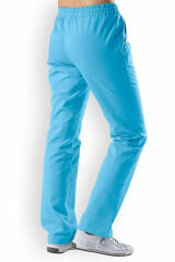 JUST STRONG Pantalon Femme - Ceinture élastiquée turquoise