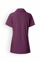 Damen-Longshirt V-Ausschnitt Pflaume