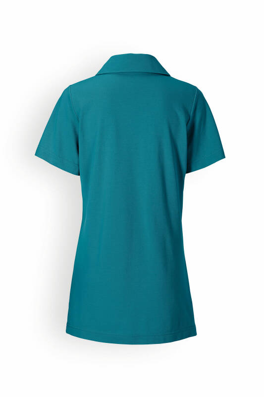 Damen-Longshirt V-Ausschnitt Petrol