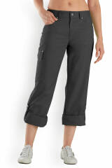 JUST STRONG broek unisex - deels elastische boord antraciet