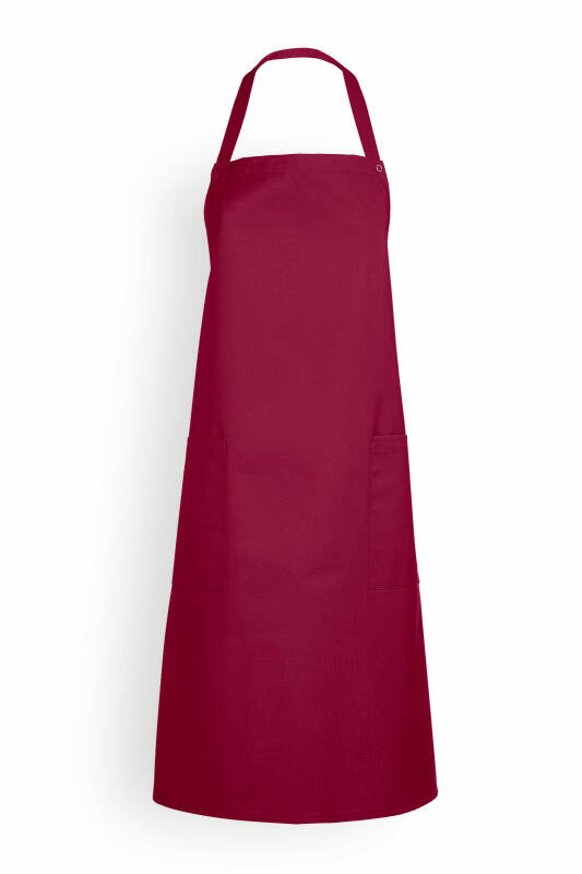 Gastro schort unisex - één maat bordeaux