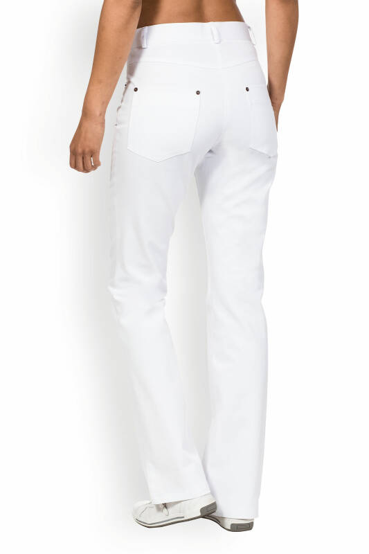 5-Pocket-Hose für Damen Bootcut Weiß