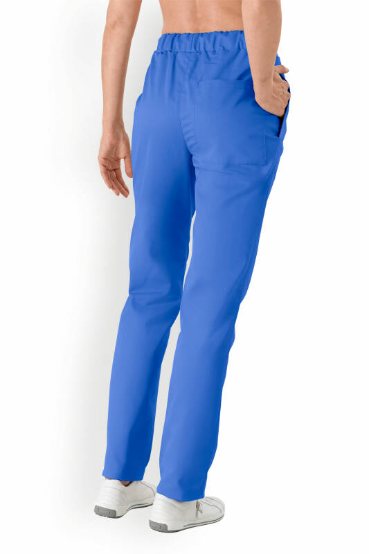 JUST STRONG broek uniseks - elastische boord koningsblauw