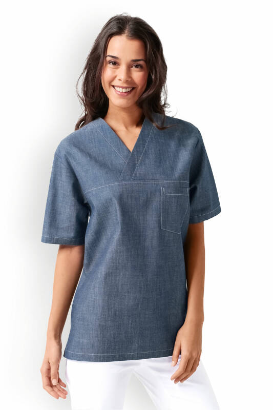 Schlupfkasack Jeansblau Unisex
