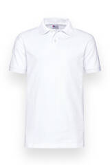 Stretch Shirt Herren - Polokragen weiß