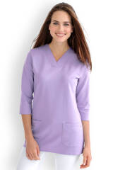 Damen-Longshirt Lavendel Taschen