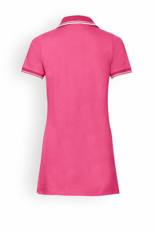 Damen-Longshirt Pink Weiß