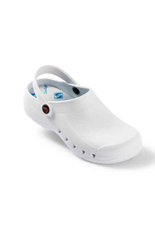 Unisex beroepsmuil-licht- wit