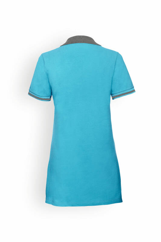 Longshirt Damen Türkis Dunkelgrau