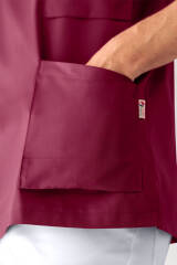 Schlupfkasack Raglanarm Bordeaux Unisex