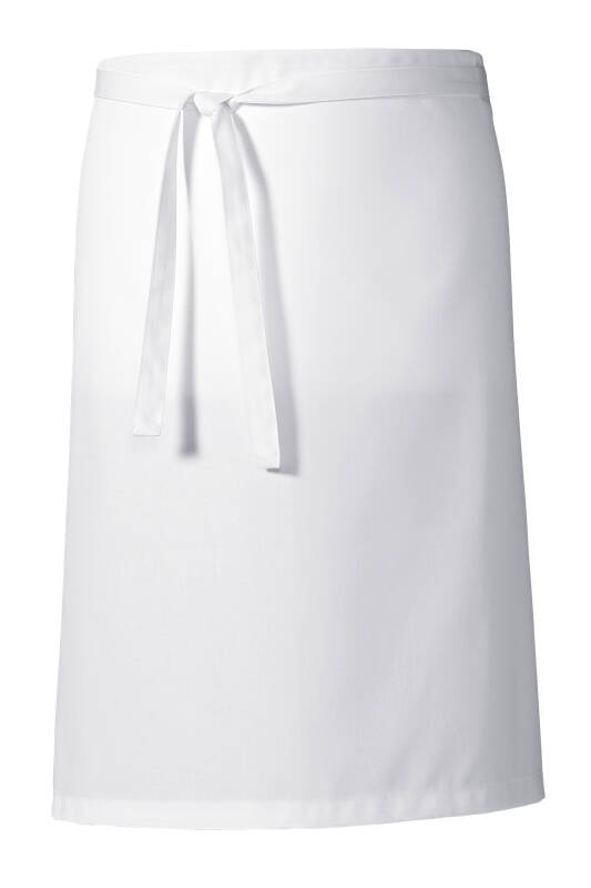 Gastro sloof unisex -katoen- éénheidsmaat wit