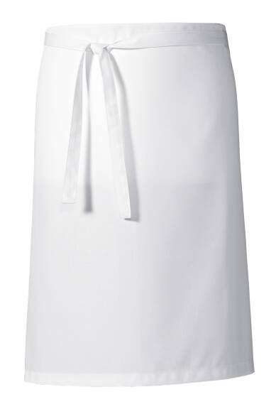 Gastro Tablier bistro mixte - Coton - Taille unique blanc