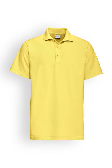 CORE Shirt mixte - Col polo jaune