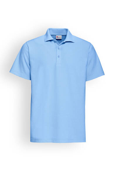 CD ONE Shirt mixte - Col polo bleu clair