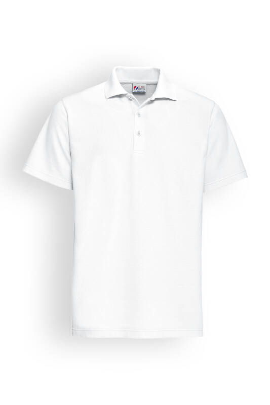 CORE Shirt mixte - Col polo blanc