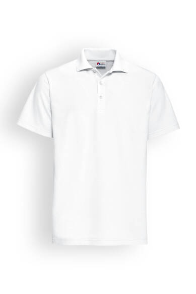 CD ONE T-shirt mixte-Col polo blanc
