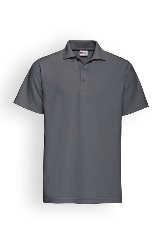 CORE Shirt mixte - Col polo gris minéral