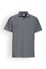 CORE Shirt mixte - Col polo gris granit