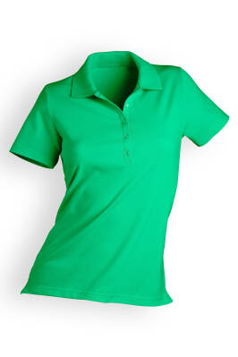 Damen-Shirt Poloshirt Irischgrün