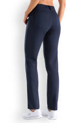 Comfort Stretch Pantalon 5 poches Femme - Jambe droite bleu navy