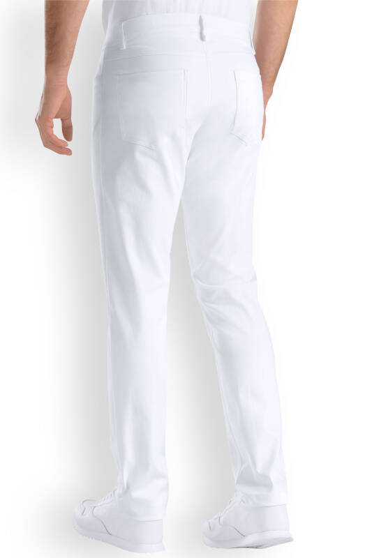 5-Pocket-Herrenhose Weiß