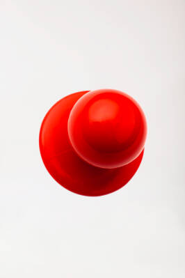 Gastro Boutons boules mixtes - 12 pièces rouge