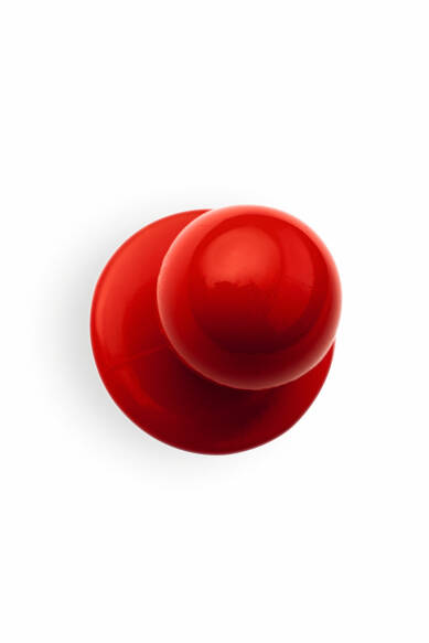 Gastro Boutons boules mixtes - 12 pièces rouge