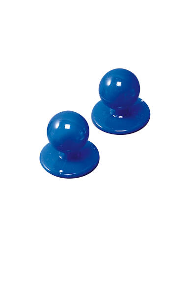 Gastro Boutons boules mixtes - 12 pièces bleu marine
