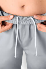 CORE Pantalon mixte - Taille haute gris