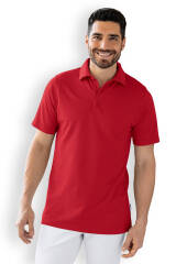 CD ONE T-shirt mixte-Col polo rouge