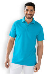 CORE Shirt mixte - Col polo turquoise