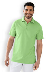 CD ONE Shirt Unisex-Polokragen apfelgrün