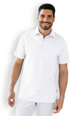 CORE Shirt Unisex - Polokragen weiß