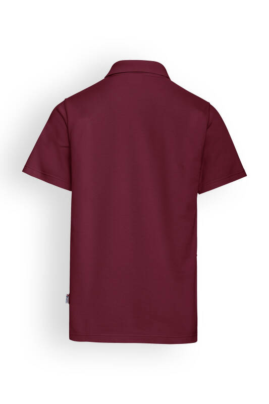 CORE Shirt mixte - Col polo bordeaux