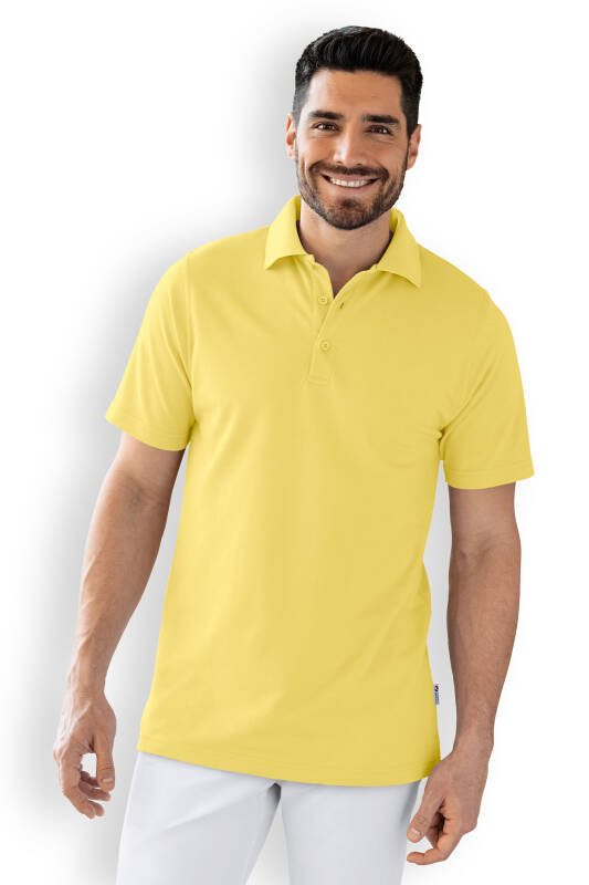 CD ONE T-shirt mixte-Col polo jaune